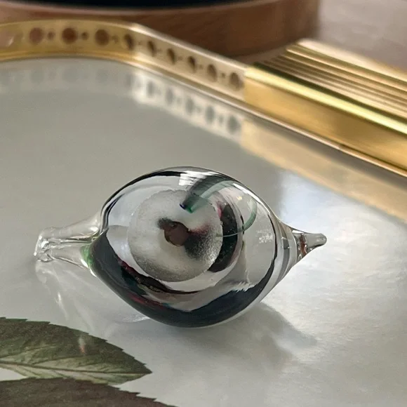 Miniature Glass Bird Handcrafted Figurine - Picture 4 of 9